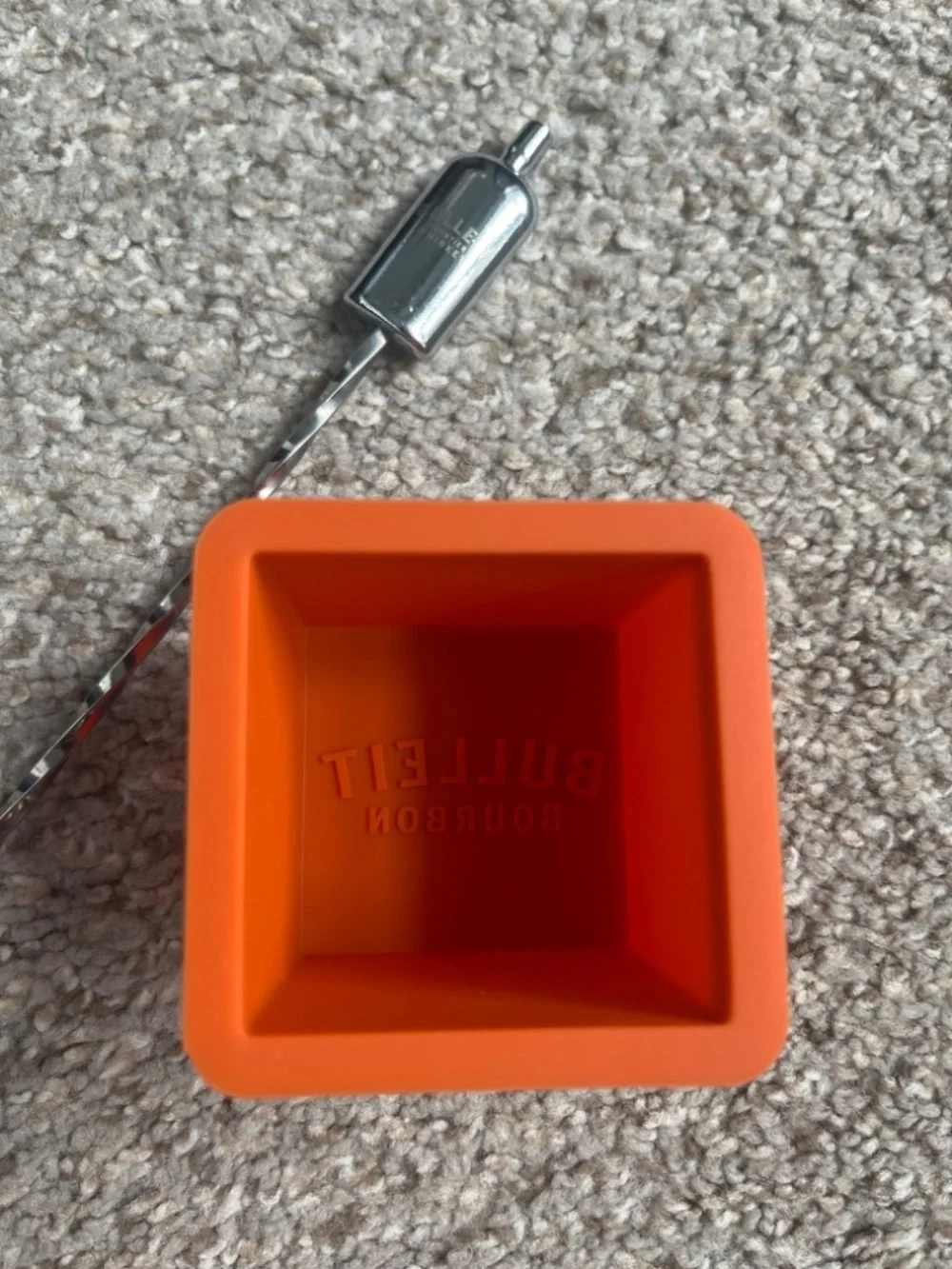 Bar spoon & ice cube maker